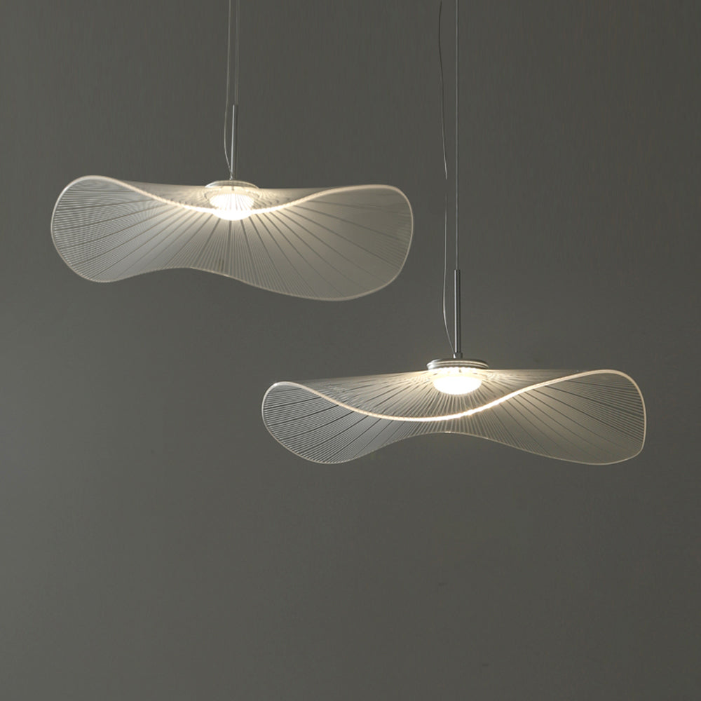 Carins Lotus Leaf Pendant Light Colour Temperature Switchable, Dia 40/50/60cm