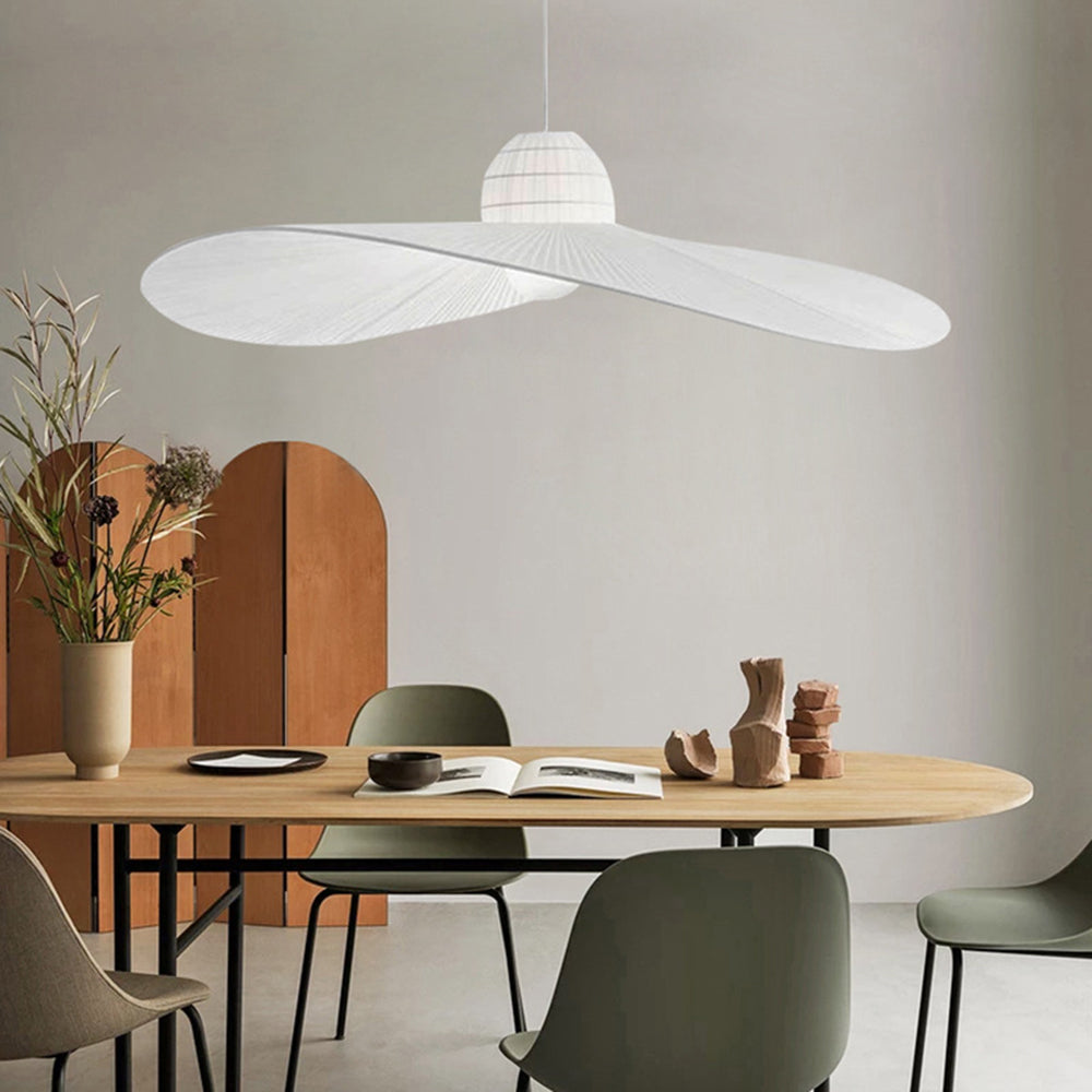 Renée Pendant Light 2 Colour, Fabrics, Dia 60/80cm