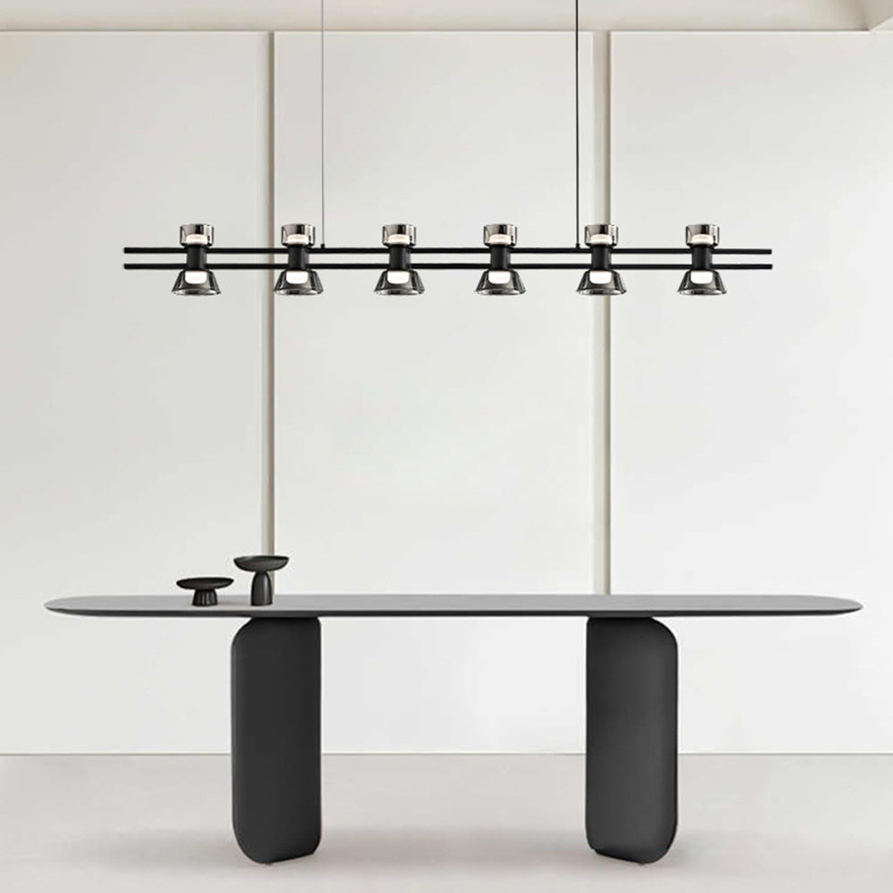 Evette Pendant Light Remote Control 5/6/7 Head, Pure Copper, 100/120/140cm