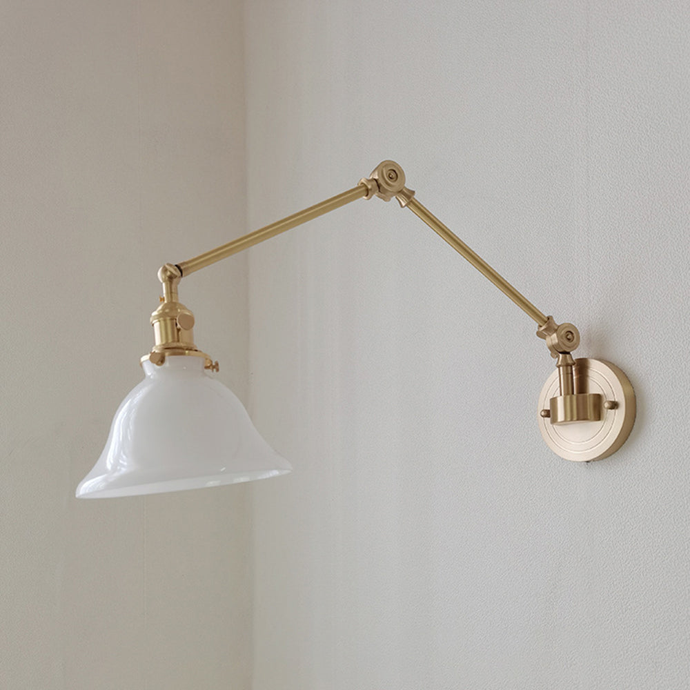 Brady Vintage Foldable Wall Lamp, 2 Colour