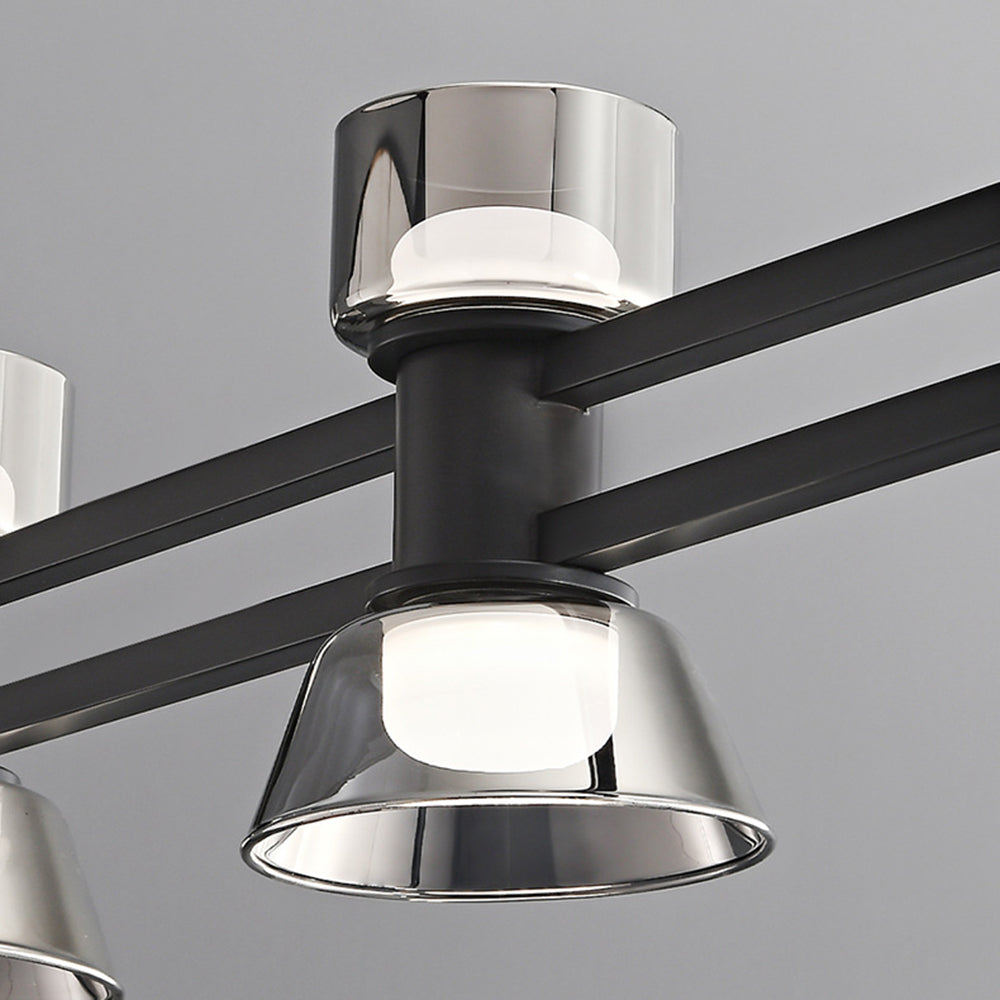 Evette Pendant Light Remote Control 5/6/7 Head, Pure Copper, 100/120/140cm