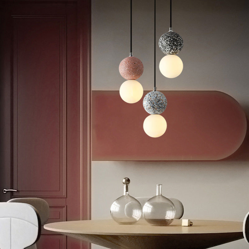 Valentina Pendant Light 3 Colour, Dolomite