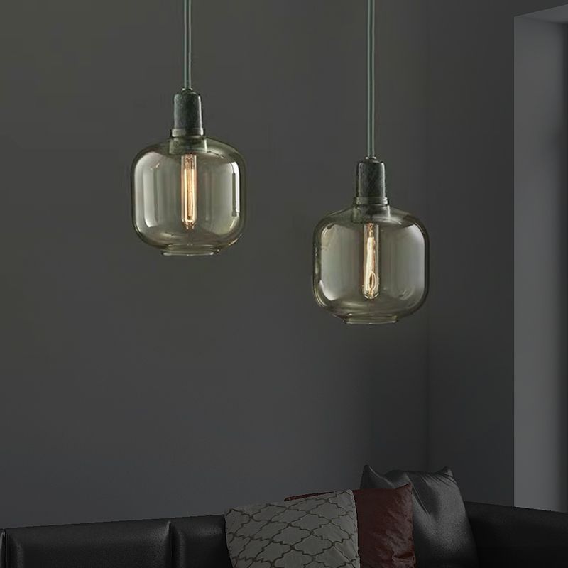 Hailie Cylinder Pendant Light, 2 Colour, DIA 11CM/17CM