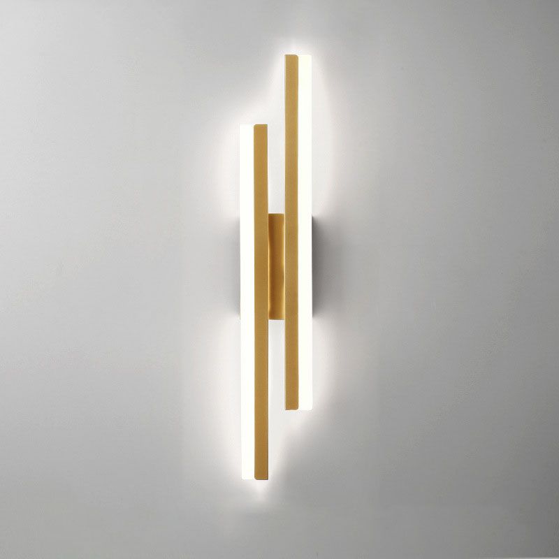 Alana Wall Lamp, Acrylic & Metal, 2 Color, L 48CM/65CM