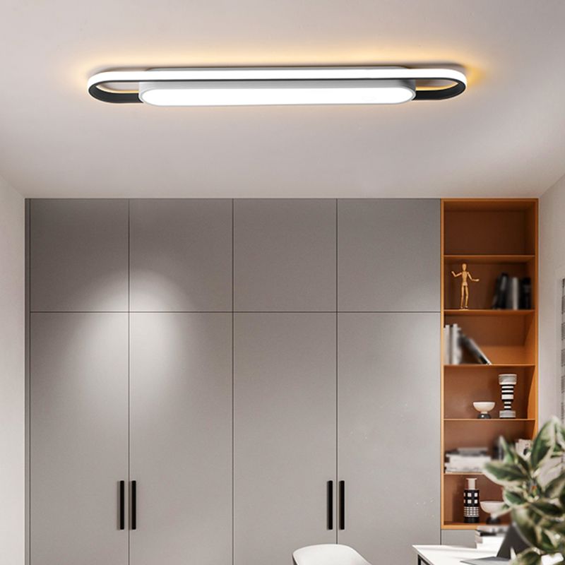 Quinn Dou-Layer Flush Mount Ceiling Light, L 40/61/80/100CM