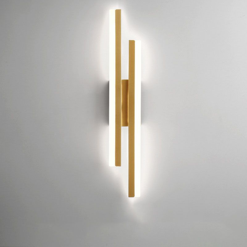 Alana Wall Lamp, Acrylic & Metal, 2 Color, L 48CM/65CM