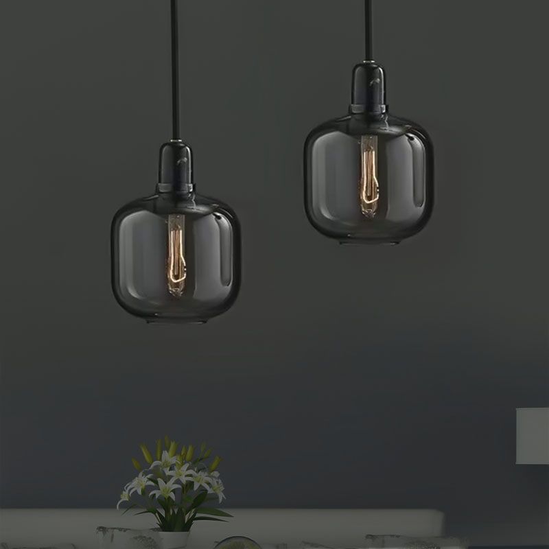 Hailie Cylinder Pendant Light, 2 Colour, DIA 11CM/17CM