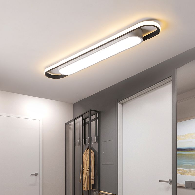 Quinn Dou-Layer Flush Mount Ceiling Light, L 40/61/80/100CM