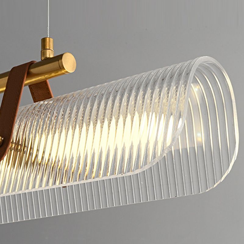 Edge Pendant Light, Acrylic & Metal, L 80/100/120CM