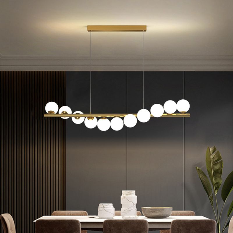 Valentina Linear Pendant Light, 7/9/11 Heads