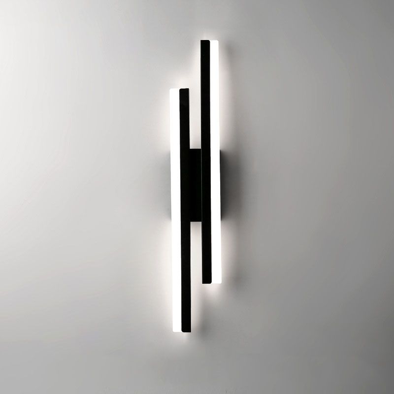 Alana Wall Lamp, Acrylic & Metal, 2 Color, L 48CM/65CM
