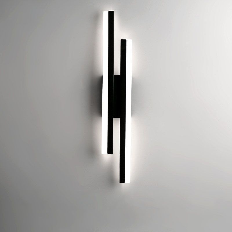 Alana Wall Lamp, Acrylic & Metal, 2 Color, L 48CM/65CM