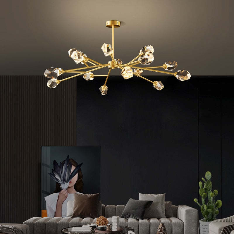 Modern LED Chandeliers Crystal Pendant Light
