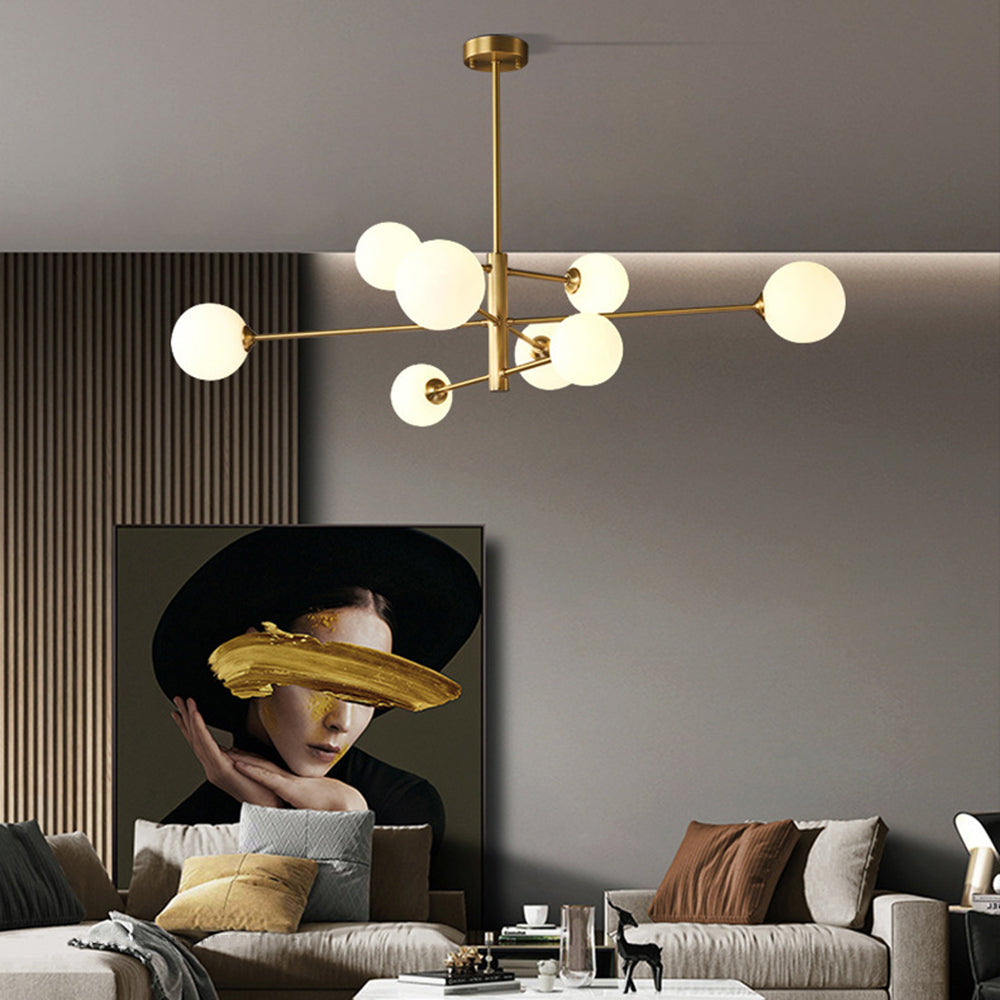 Valentina Pendant Light 2 Colour, Pure Copper, 6/8 Head