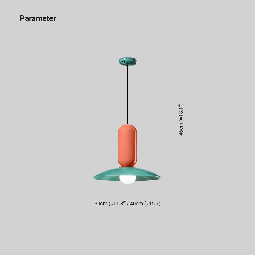 Morandi Colourful Pendant Light, 3 Colour, DIA 30/40CM