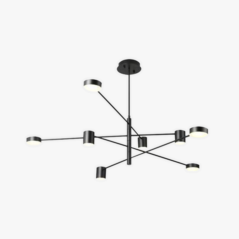 Weiss Chandelier, 2 Colour, 4/6/8 Heads