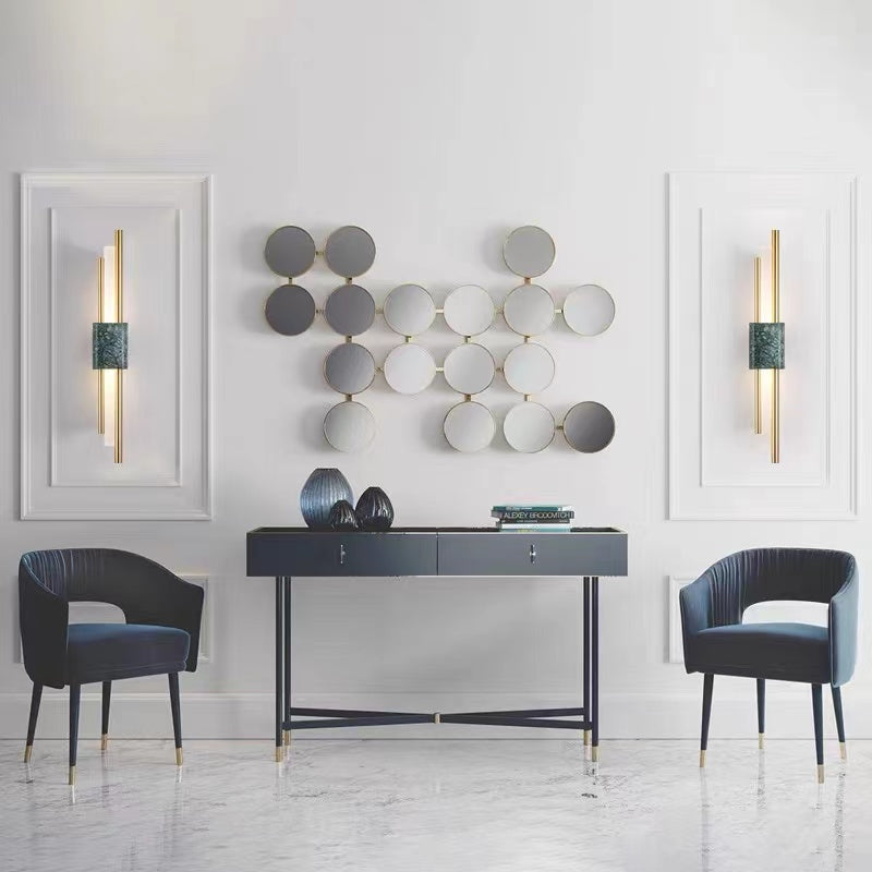 Nordic Marble Bedside Wall Light Wall Scone For Bedroom, Living Room
