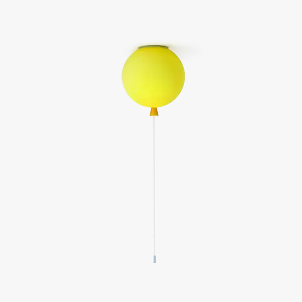 Fateh Frosted Balloon Flush Mount Ceiling Light 5 Colour, Dia 20/25/30/35cm