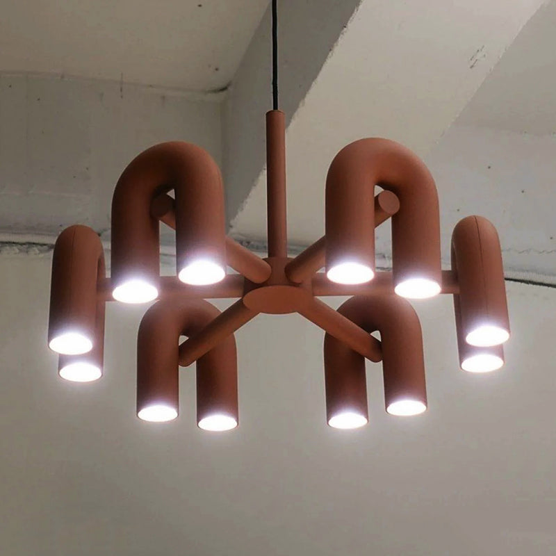 Felix Pendant Light, 4/6 Head