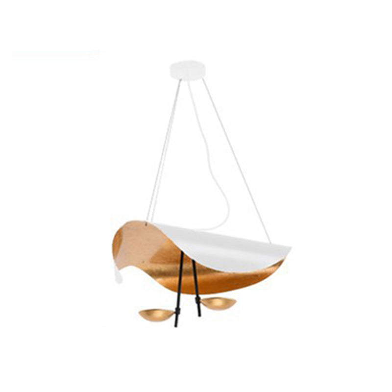 Eveline Pendant Light 2 Colour, Gold foil, Dia 40/60/80CM