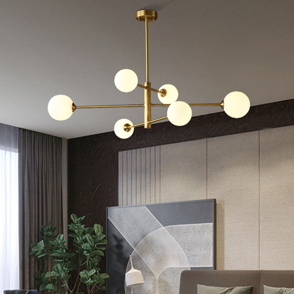 Valentina Pendant Light 2 Colour, Pure Copper, 6/8 Head