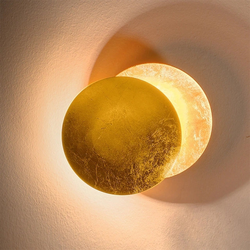 Nordic Moon Eclipse Creative Wall Lamp