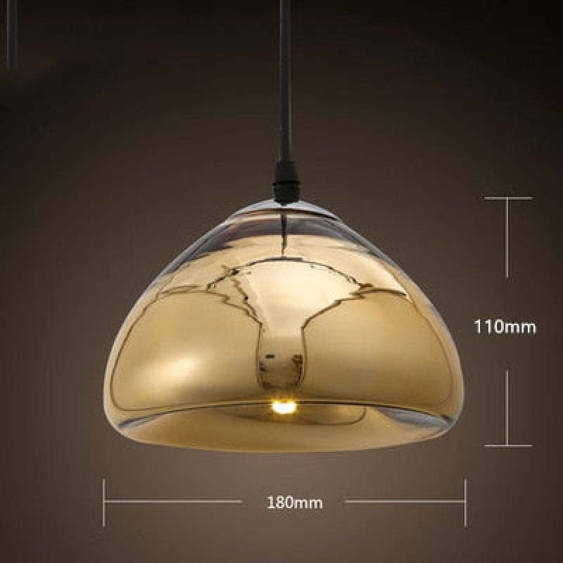 Nordic Bread Shaped Matel Pendant Lamp Ceiling Light For Kitchen, Bedroom