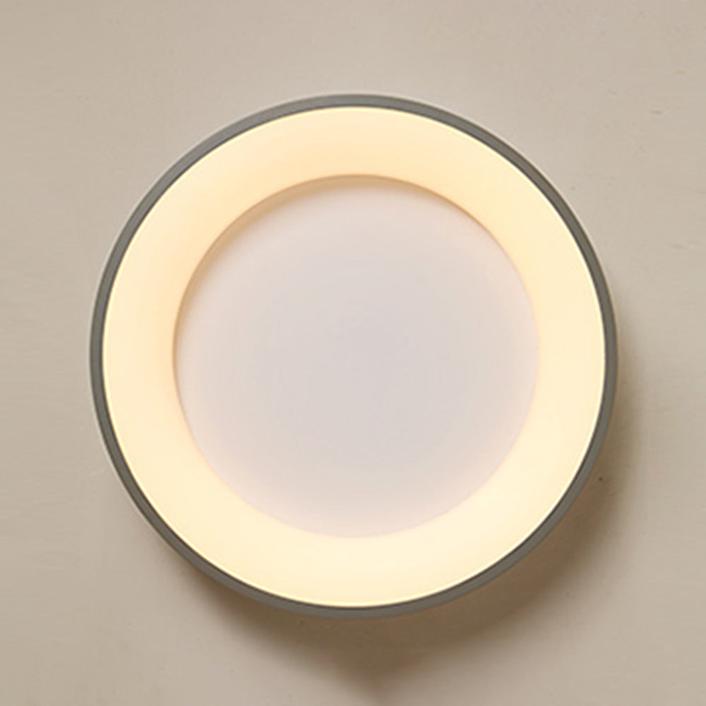 Quinn Flush Mount Ceiling Light Remote Control Dimmable, Dia 30/38/48cm