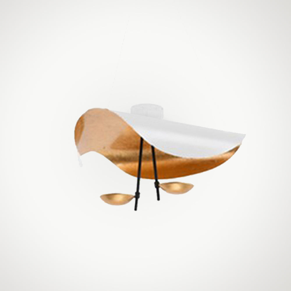 Eveline Pendant Light 2 Colour, Gold foil, Dia 40/60/80CM