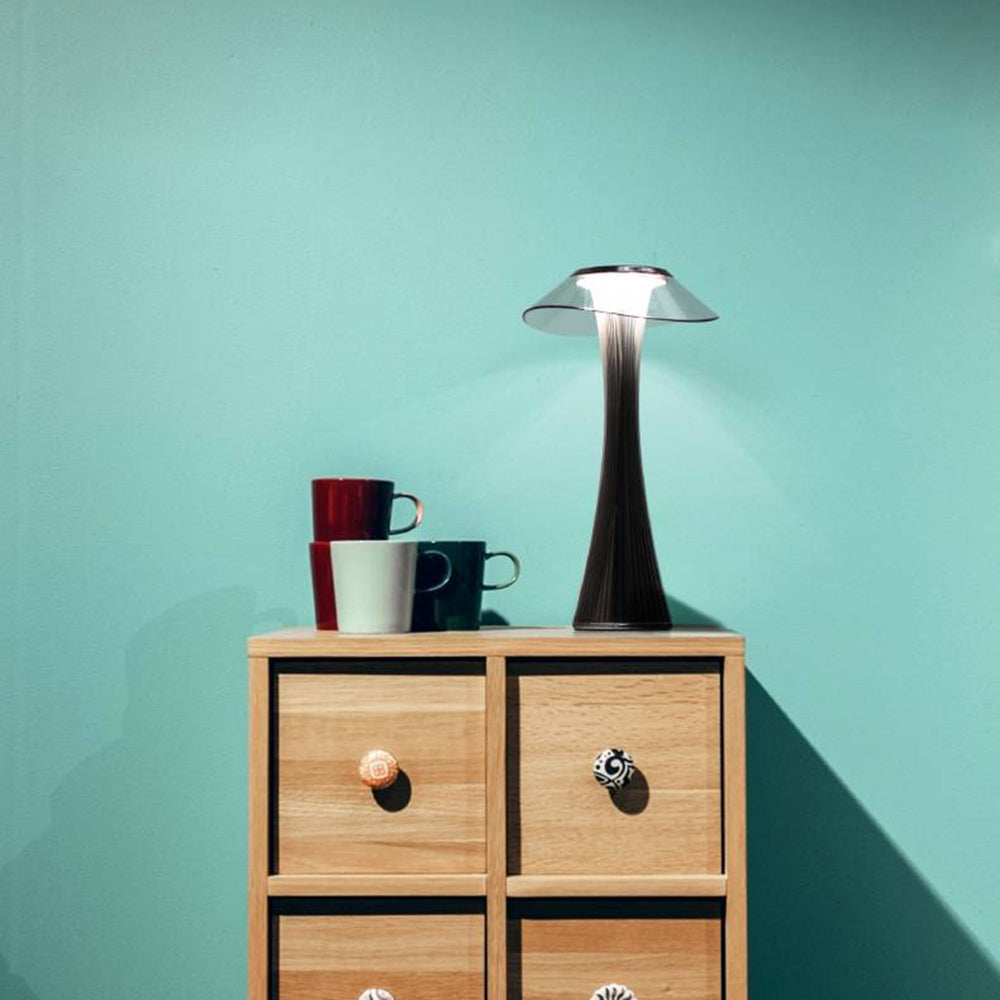 Salgado Modern Mushroom Table Lamp, 2 Colour