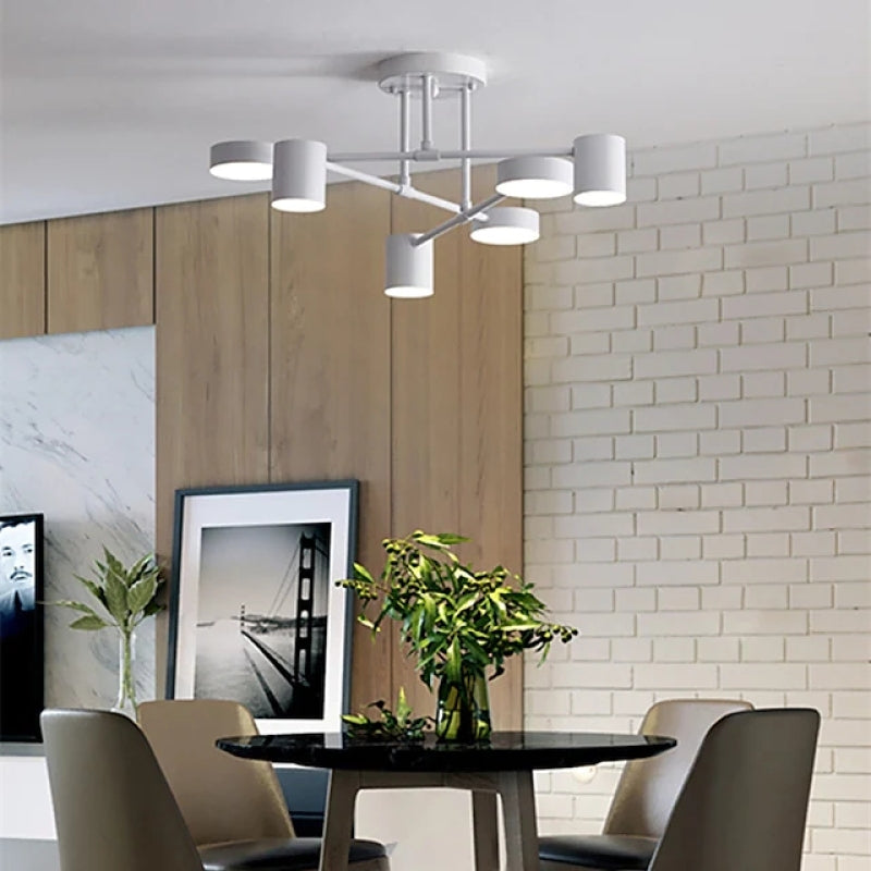 Weiss Flush Ceiling Light, Metal