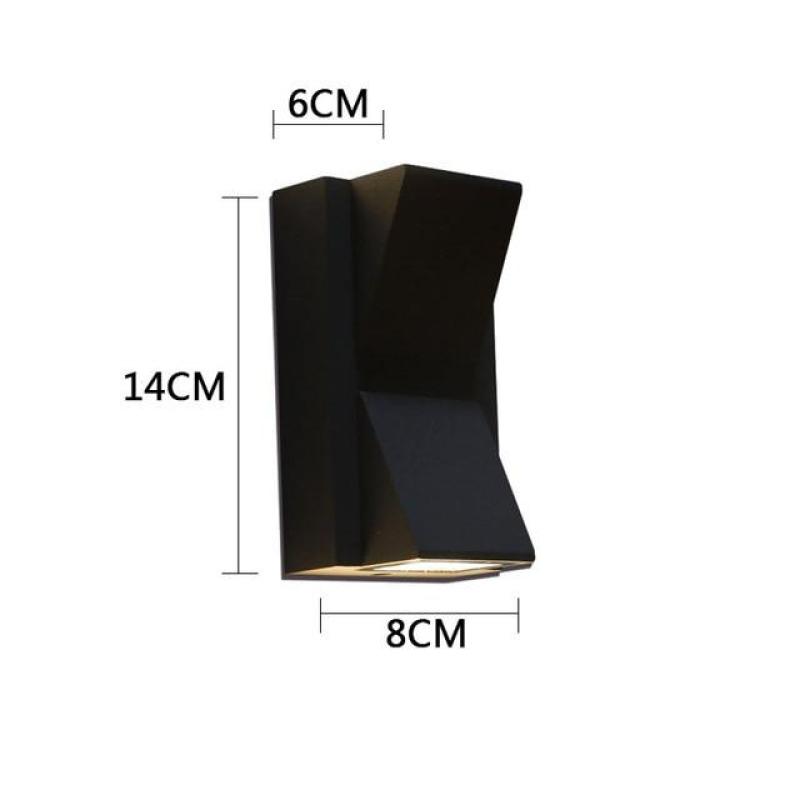 Modern Simple Outdoor Waterproof LED Wall Lamp