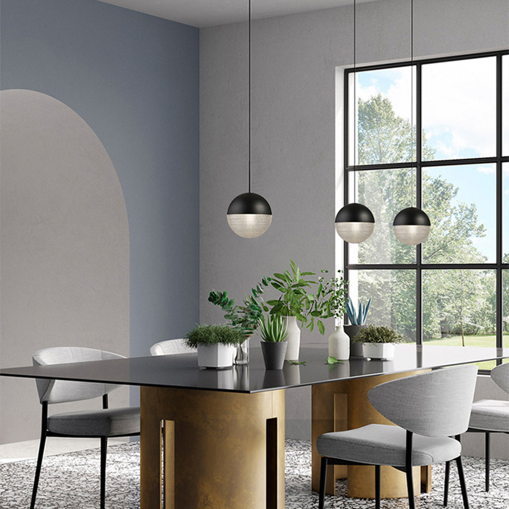 Hailie Pendant Light 2 Colour, Dia 20/30cm