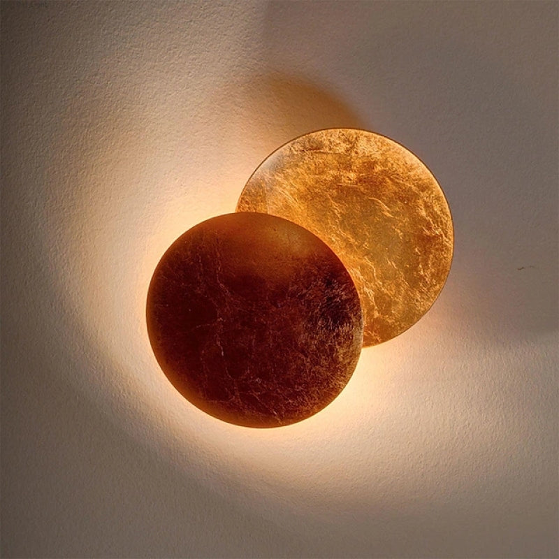 Nordic Moon Eclipse Creative Wall Lamp