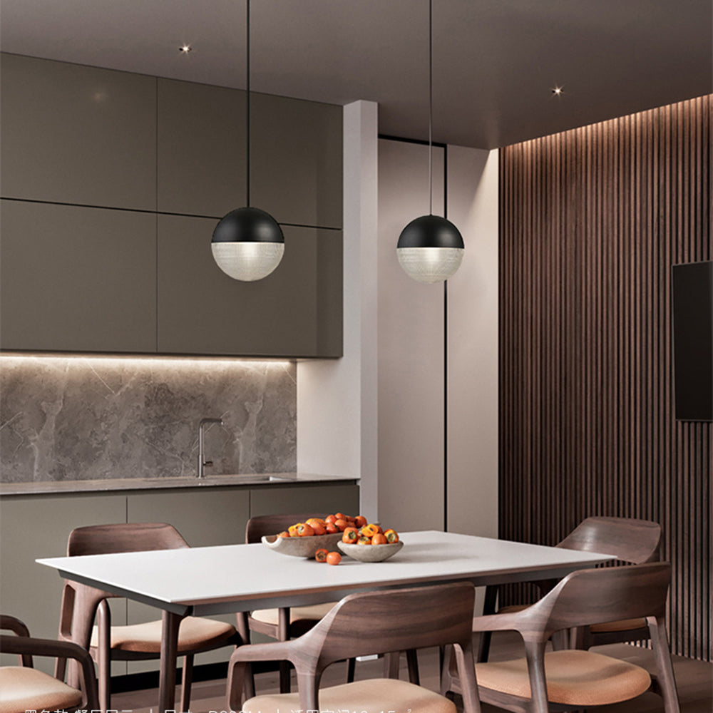Hailie Pendant Light 2 Colour, Dia 20/30cm