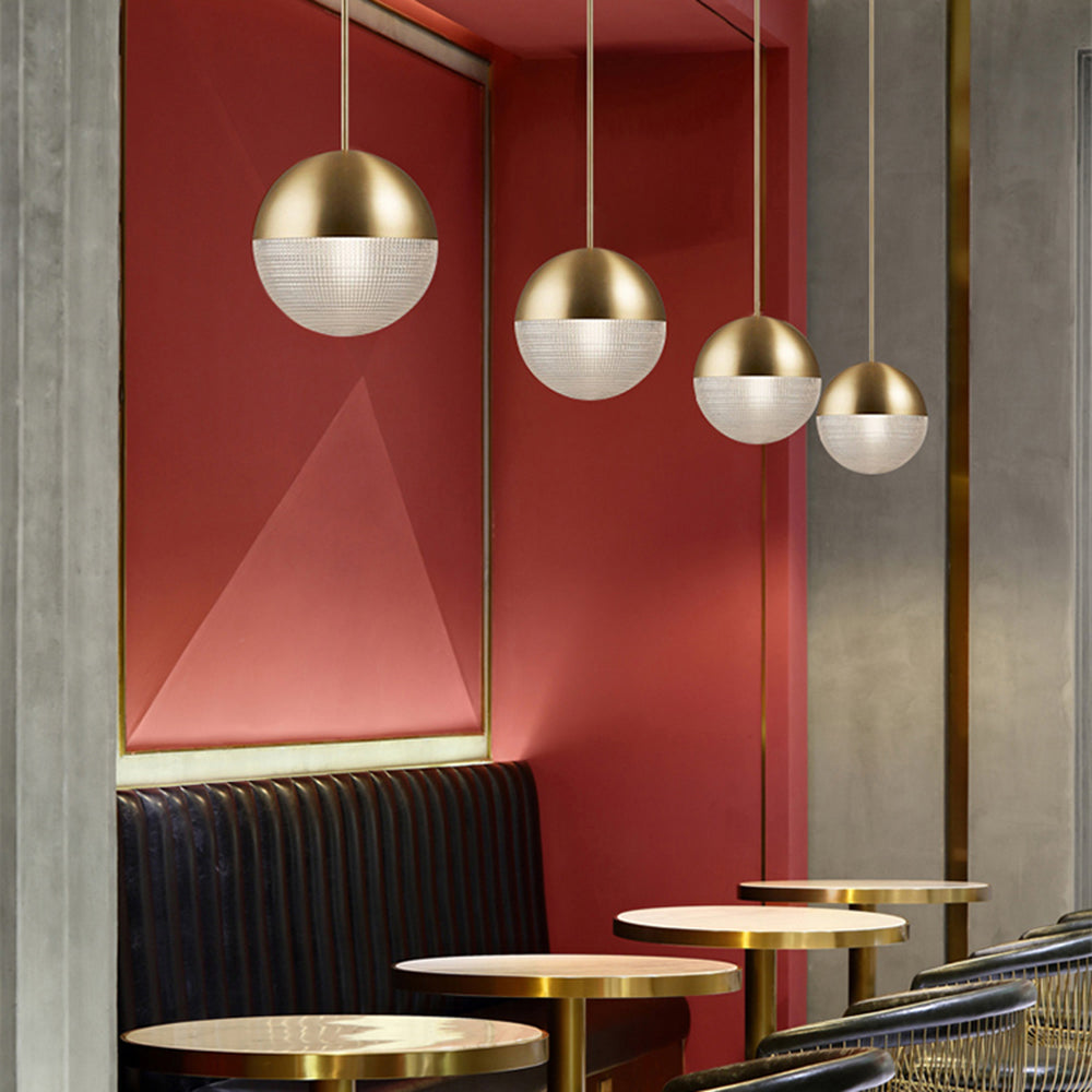 Hailie Pendant Light 2 Colour, Dia 20/30cm