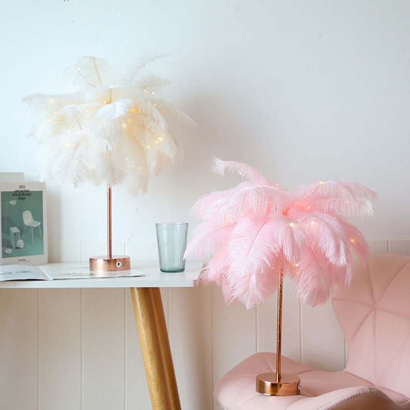 O'Moore Feather Table Lamp