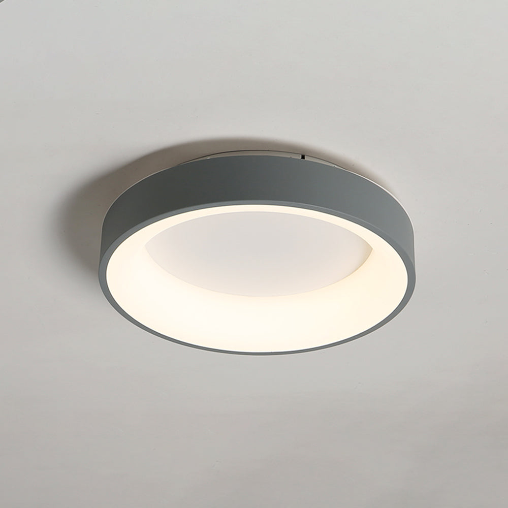 Quinn Flush Mount Ceiling Light Remote Control Dimmable, Dia 30/38/48cm
