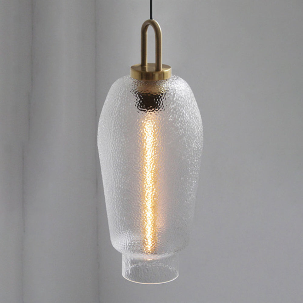 Hailie Frosted Glass Pendant Light, DIA 26/18/22CM