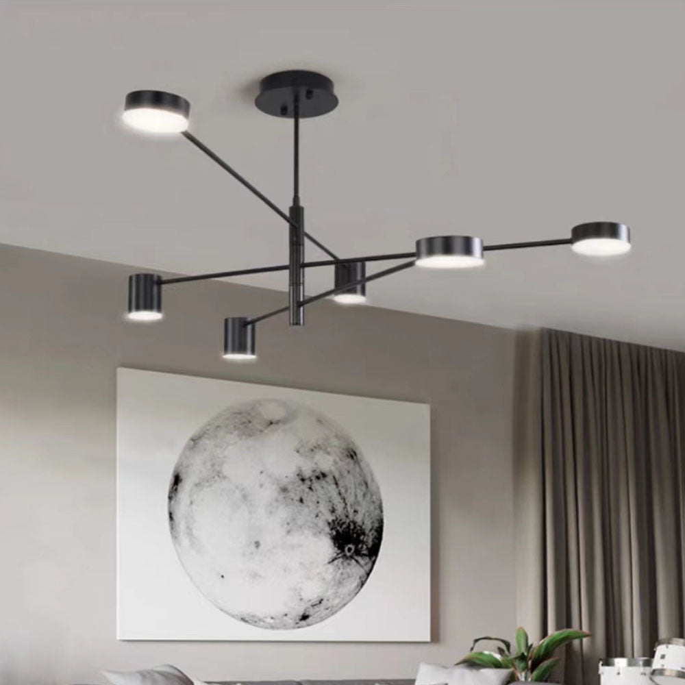 Weiss Chandelier, 2 Colour, 4/6/8 Heads