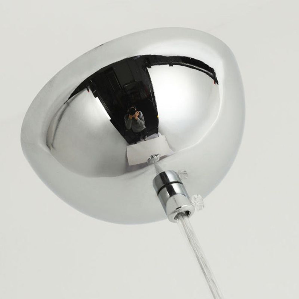 Mirza Glass Pendant Light, 4 Colour