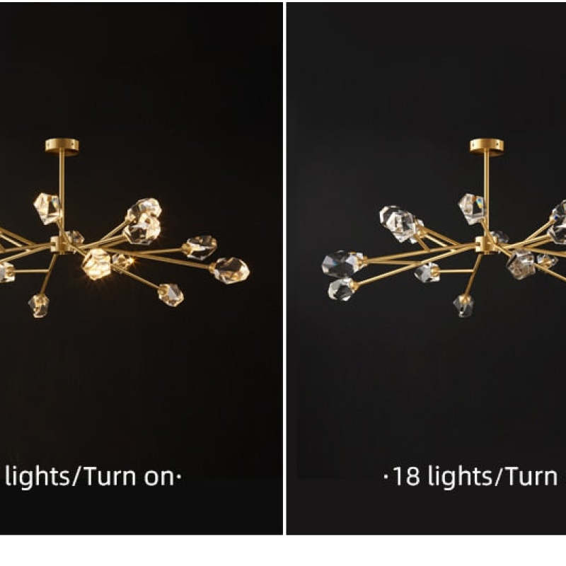 Modern LED Chandeliers Crystal Pendant Light