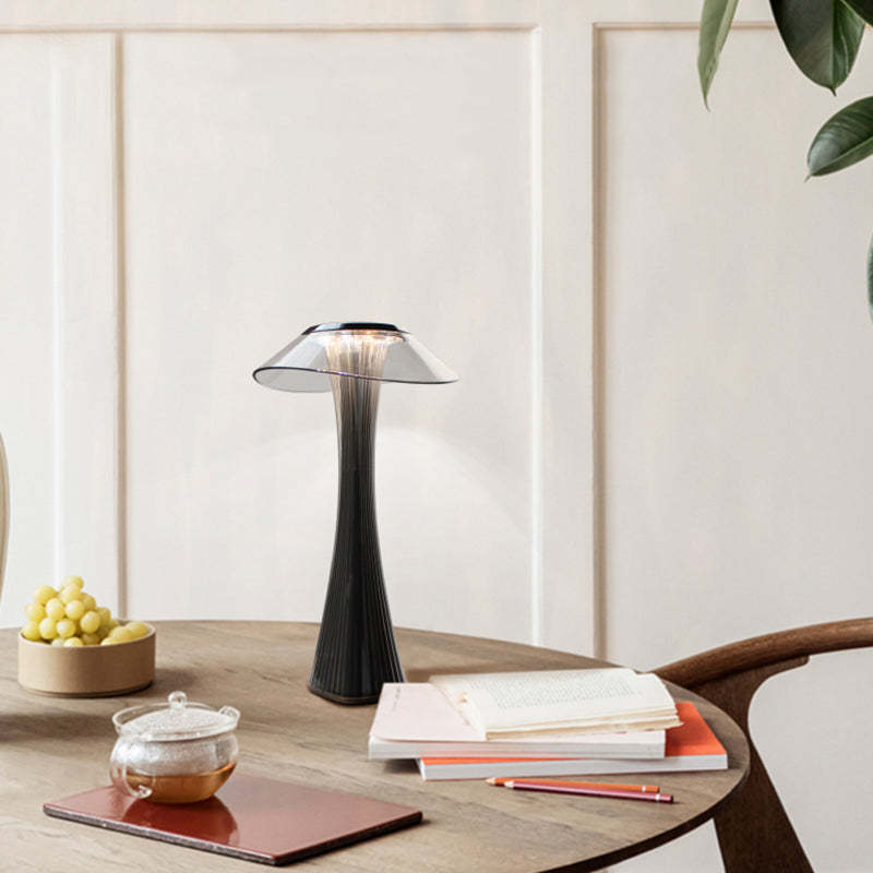 Salgado Modern Mushroom Table Lamp, 2 Colour