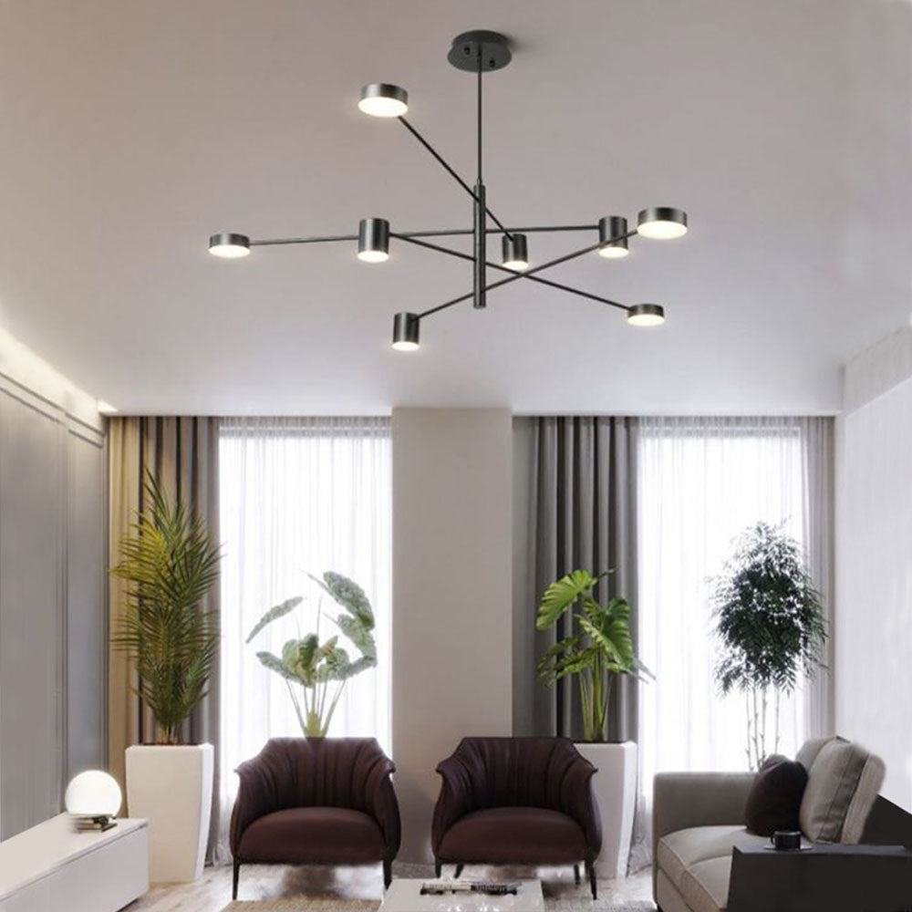 Weiss Chandelier, 2 Colour, 4/6/8 Heads
