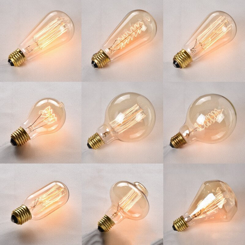 Retro Tungsten Bulb G80G95 E27 Screw Mouth 220V Bulb
