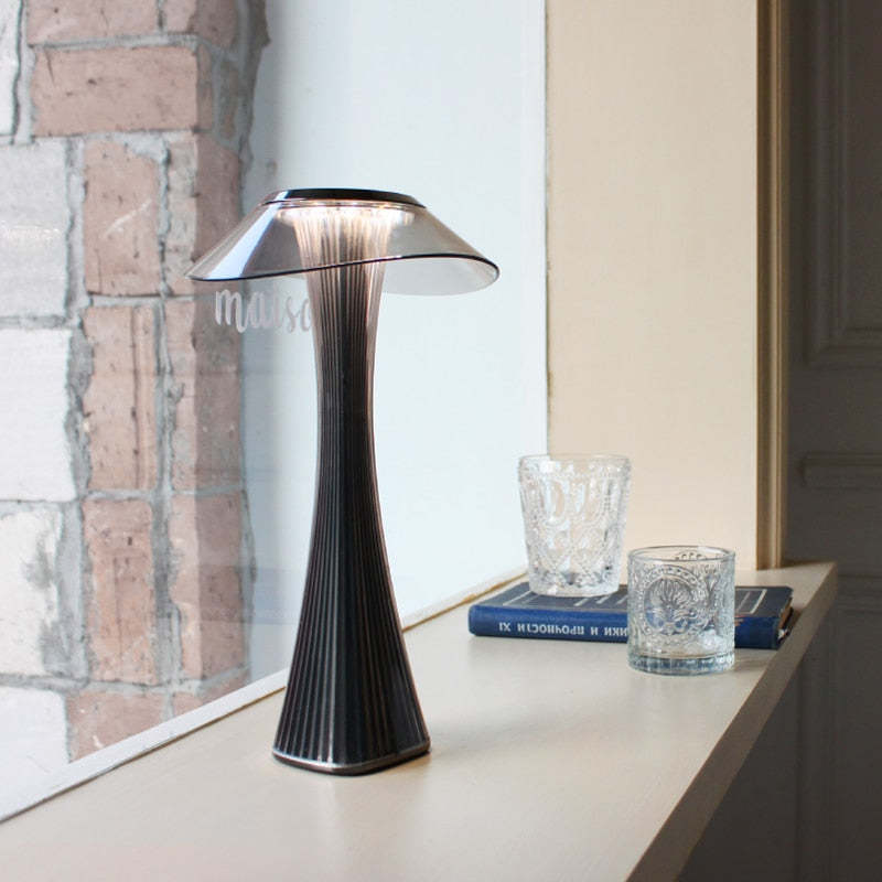 Salgado Modern Mushroom Table Lamp, 2 Colour