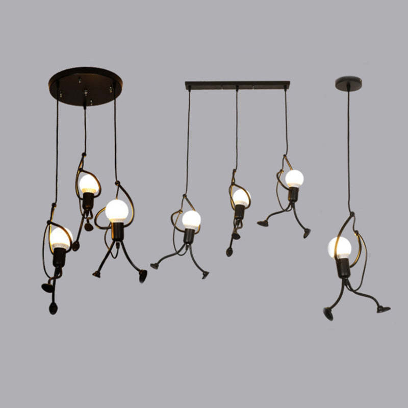 Retro Iron Man Hanging Lighting
