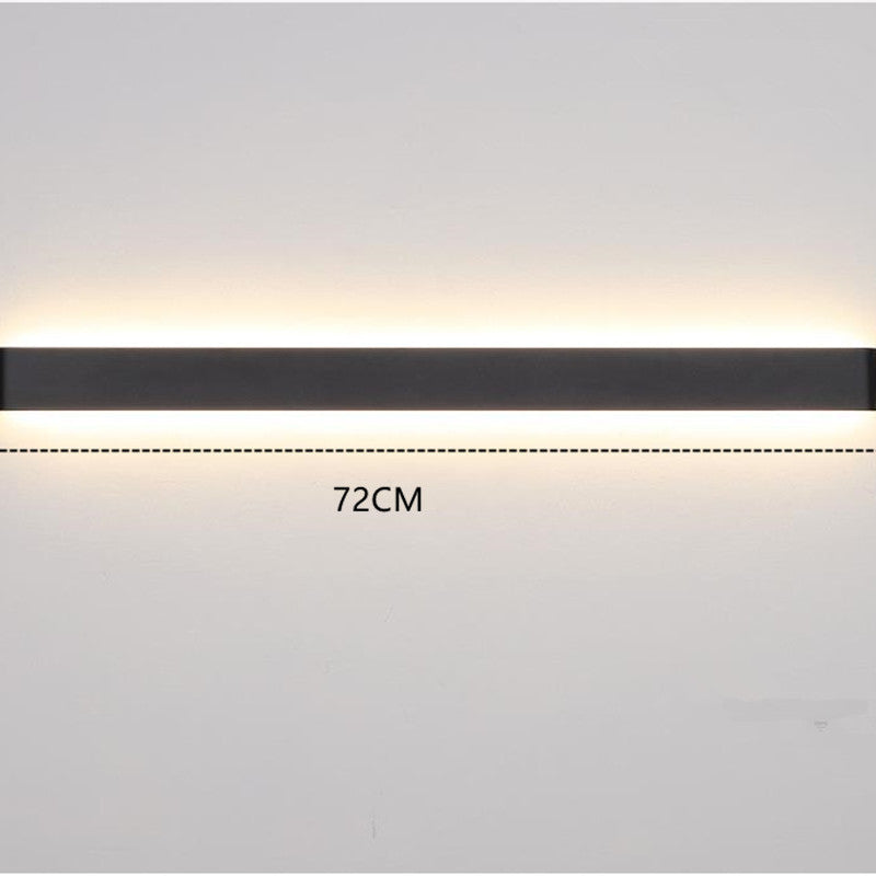 Modern Minimalist LED Aluminum Wall Lamp for Bedroom & Aisle