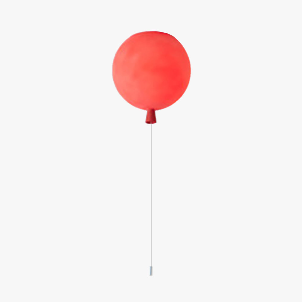 Fateh Frosted Balloon Flush Mount Ceiling Light 5 Colour, Dia 20/25/30/35cm