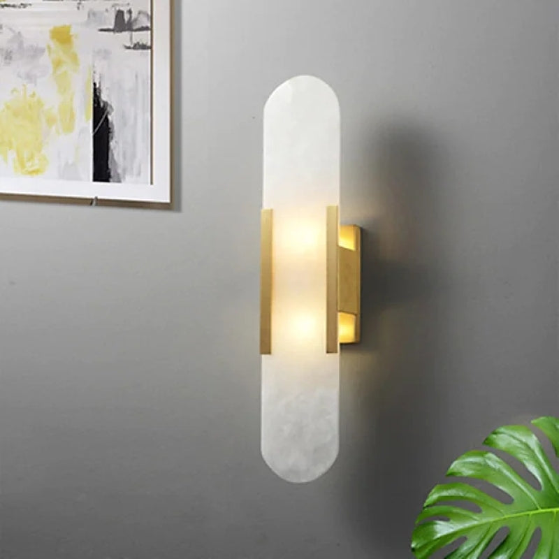 Modern Nordic Dolomite Wall Lamp for Bedroom & Corridor
